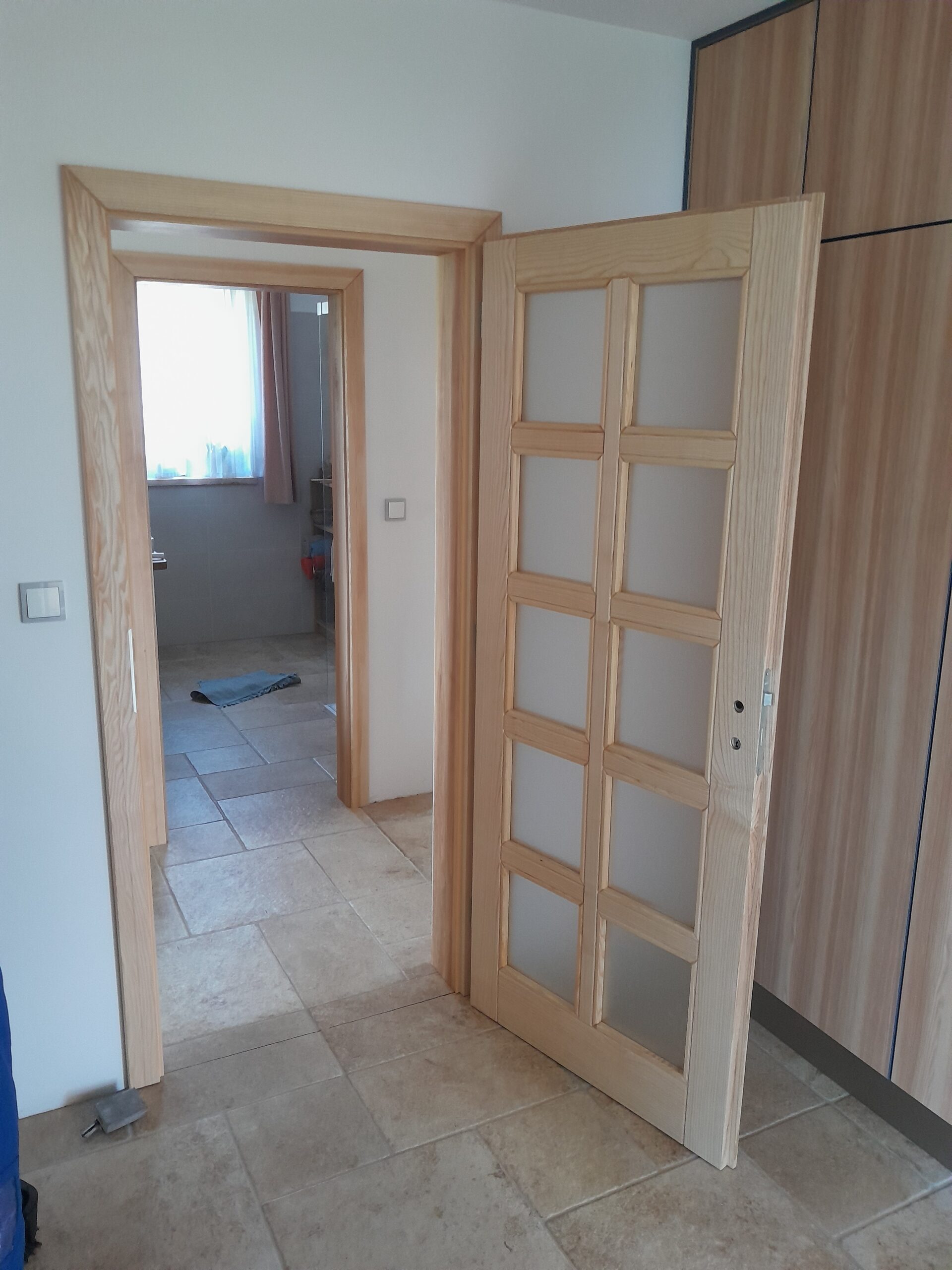 Dveře jasan jádrový